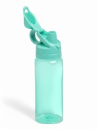 Бутылка для воды спортивная, прозрачная, 450 мл, 20×8 см, пластиковая, бирюзовая - Фото 4