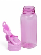 Бутылка для воды спортивная, прозрачная, 450 мл, 20×8 см, пластиковая, сиреневая - Фото 3