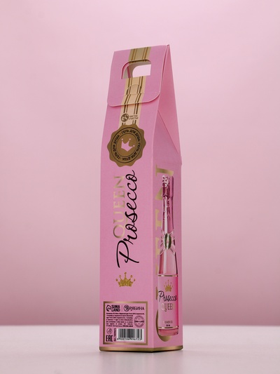 Гель для душа во флаконе шампанское Prosecco Queen, 250 мл, Чистое счастье