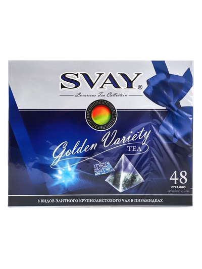 Чай ассорти «SVAY. Red», 48 пирамидок