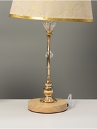 Настольная лампа "Алора" Е27 40Вт золото 25,5х25,5х44 см - фото 35481591