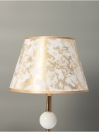 Настольная лампа "Глафира" Е27 40Вт бело-золотой 25х25х43 см 10870179