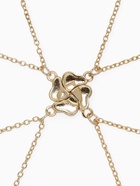 Кулоны парные на цепочке «Неразлучники», на магните, четыре сердца, цвет золото, 55 см - Фото 1