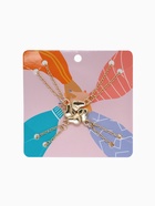 Кулоны парные на цепочке «Неразлучники», на магните, четыре сердца, цвет золото, 55 см - Фото 4