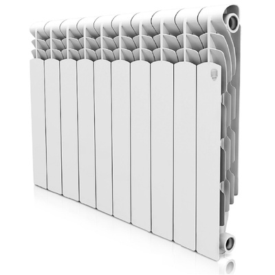 УЦЕНКА Радиатор алюминиевый Royal Thermo Revolution, 500×80 мм, 10 секций