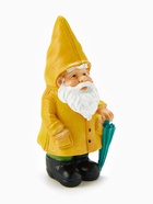 Садовая фигура из полистоуна «Гном в дождевике», 19×7×10 см - Фото 5