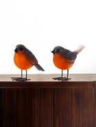 Набор фигурок полистоун TAKE IT EASY «Птички», 2 шт., 13×6×11 см - Фото 1