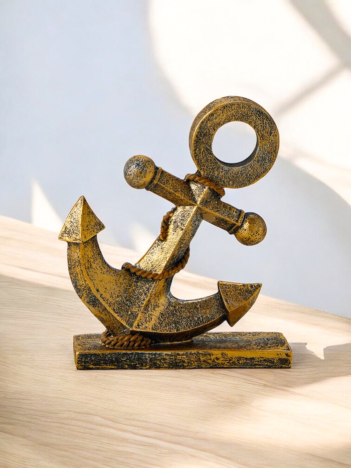 Фигурка полистоун TAKE IT EASY «Якорь», 21.5×18.2×5 см - Фото 1