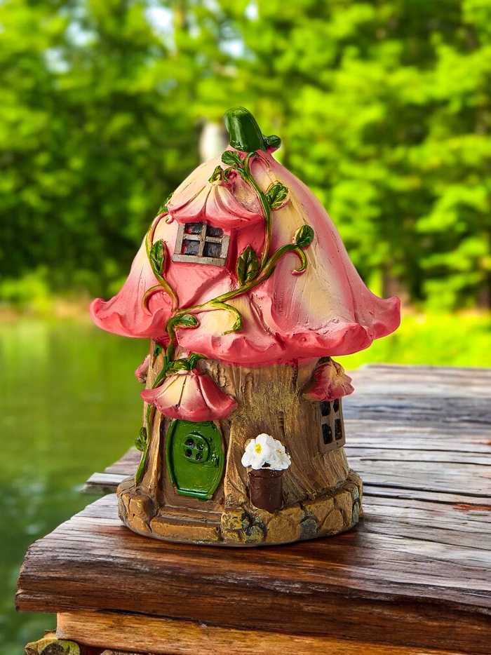 Фигурка полистоун TAKE IT EASY «Домик феи», 12×11×16.5 см - Фото 1