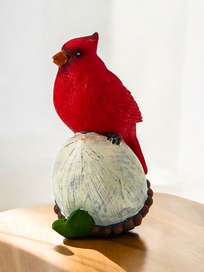 Фигурка полистоун TAKE IT EASY «Птичка на желуде», 8.5×8×12 см