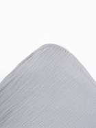 Полотенце - уголок муслиновое «Крошка Я», 75×75 см, хлопок 100%, серо-голубое - Фото 6