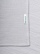 Полотенце - уголок муслиновое «Крошка Я», 75×75 см, хлопок 100%, серо-голубое - Фото 8