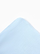 Полотенце - уголок муслиновое «Крошка Я», 75×75 см, голубой, хлопок 100%, голубое - Фото 6