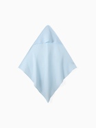 Полотенце - уголок муслиновое «Крошка Я», 75×75 см, голубой, хлопок 100%, голубое - Фото 9