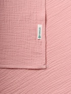 Полотенце - уголок муслиновое «Крошка Я», 75×75 см, хлопок 100%, пудровое - Фото 8