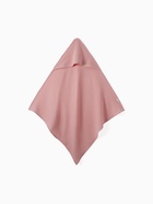 Полотенце - уголок муслиновое «Крошка Я», 75×75 см, хлопок 100%, пудровое - Фото 9