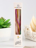 Свечи для торта витые «С днем рождения», 6 шт., 16.5 см, разноцветные (комплект 2 шт) - фото 45878849