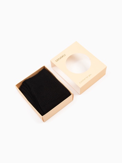 УЦЕНКА Носки мужские MINAKU, черный, р-р 41-45 (25-28 см)