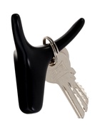 Крючок мебельный CAPPIO OX, двухрожковый, цвет черный - Фото 2