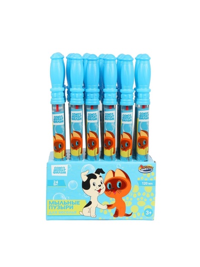 Мыльные пузыри «Союзмультфильм», 120 мл, в колбе