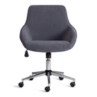 Кресло офисное для оператора DUBLIN, на колёсиках, вельвет, цвет графит - Фото 2
