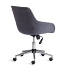 Кресло офисное для оператора DUBLIN, на колёсиках, вельвет, цвет графит - Фото 4
