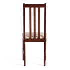 Стул SWEDEN, многослойный березовый шпон, cappuchino/велюр бежевый - Фото 4