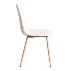 Стул мягкий для кухни BREEZE JSC–58, обивка велюр, цвет светло–бежевый) HLR1 /натуральный  (артикул 10845218)  большой выбор товаров оптом и в розницу по низким ценам с доставкой