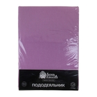 Пододеяльник 2 сп., размер 175х216 см, 142 г/м2, цвет светло-фиолетовый - Фото 2