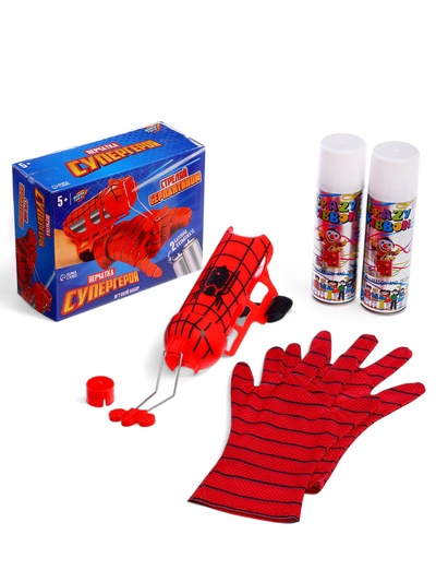 УЦЕНКА Игровой набор Перчатка «Человек-паук», 1 устройство запуска, стреляет паутиной
