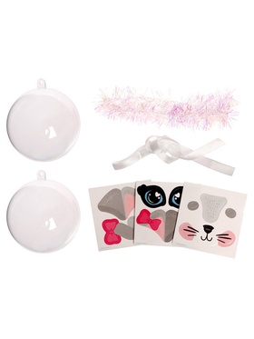 {{photo.Alt || photo.Description || 'УЦЕНКА Набор для творчества "Новогодний шар-персонаж "Нежная кошечка"'}}