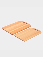 Доска разделочные, набор 2 шт., береза, 30×18×0.8 см, 35×22×0.8 см, пропитаны мин.маслом - Фото 5