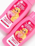 Набор детский «Нашей принцессе», гель-пена 250 мл, шампунь 250 мл, мочалка 25 г - Фото 6