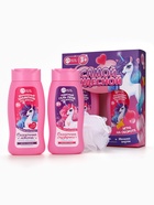 Набор детский «Самой чудесной», гель-пена 250 мл, шампунь 250 мл, мочалка 25 г, Чистое счастье - Фото 3