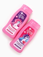 Набор детский «Самой чудесной», гель-пена 250 мл, шампунь 250 мл, мочалка 25 г, Чистое счастье - Фото 5