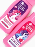 Набор детский «Самой чудесной», гель-пена 250 мл, шампунь 250 мл, мочалка 25 г, Чистое счастье - Фото 6