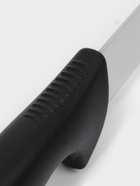 Нож кухонный для овощей Sharp, лезвие 8.5 см, нержавеющая сталь, чёрная ручка 10749773 - фото 14416258