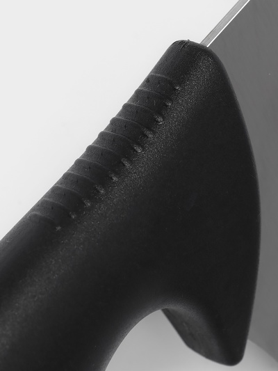 Топорик кухонный для рубки мяса Sharp, лезвие 17.8 см, нержавеющая сталь, чёрная ручка