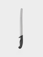 Нож кухонный слайсер Sharp, лезвие 30.5 см, нержавеющая сталь, чёрная ручка 10749779 - фото 14416285
