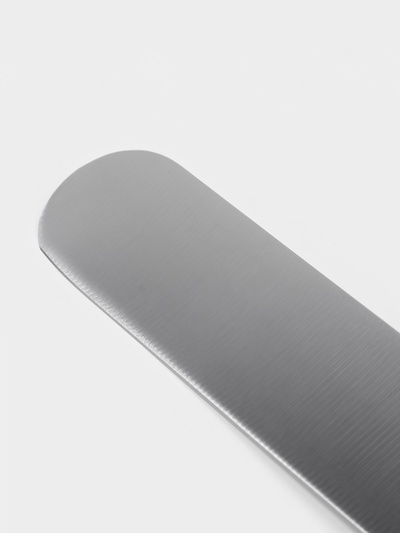 Нож кухонный для донер-кебаба Sharp, лезвие 38 см, нержавеющая сталь, чёрная ручка