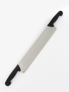 Нож для сыра с двумя ручками Sharp, лезвие 36.3 см, нержавеющая сталь, чёрная ручка - Фото 6