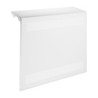 УЦЕНКА Экран на чугунный радиатор ZEIN Delta-max, 690×610×160 мм, 7 секций, металл., белый 10871672