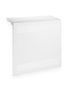 УЦЕНКА Экран на чугунный радиатор ZEIN Delta-max, 690×610×160 мм, 7 секций, металл., белый 10871672