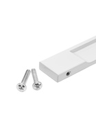 УЦЕНКА Ручка торцевая CAPPIO RP101WH, м/о 96 мм, белая 10871694