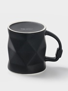 Кружка Доляна «Геометрия», 400 мл, 12.5×9×10 см, фарфор, чёрная - Фото 3