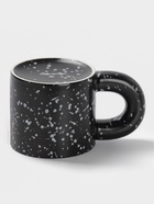 Кружка Доляна «Сплэш», 350 мл, 14×8.5×8.2 см, фарфор, чёрная - Фото 3