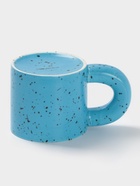 Кружка Доляна «Сплэш», 350 мл, 14×8.7×8 см, фарфор, синяя - Фото 3