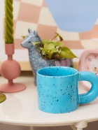 Кружка Доляна «Сплэш», 350 мл, 14×8.7×8 см, фарфор, синяя - Фото 4