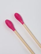 Ватные палочки на деревянной основе, 7 см, 64 шт., розовые (комплект 2 шт) - фото 35698609