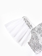 Платье нарядное для девочки KAFTAN с крылышками, белое, рост 98-104 см - фото 23586708